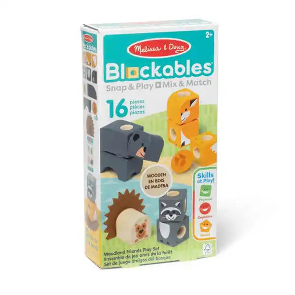 Bild 1 von MELISSA & DOUG - Blockables - Waldtierfreunde