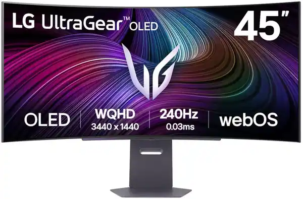 Bild 1 von UltraGear OLED 45GX90SA-B 113 cm (45") Gaming Monitor schwarz