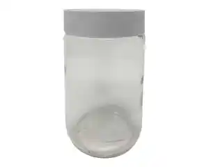 Schraubglas+Deckel 660ml, versch. Farben
