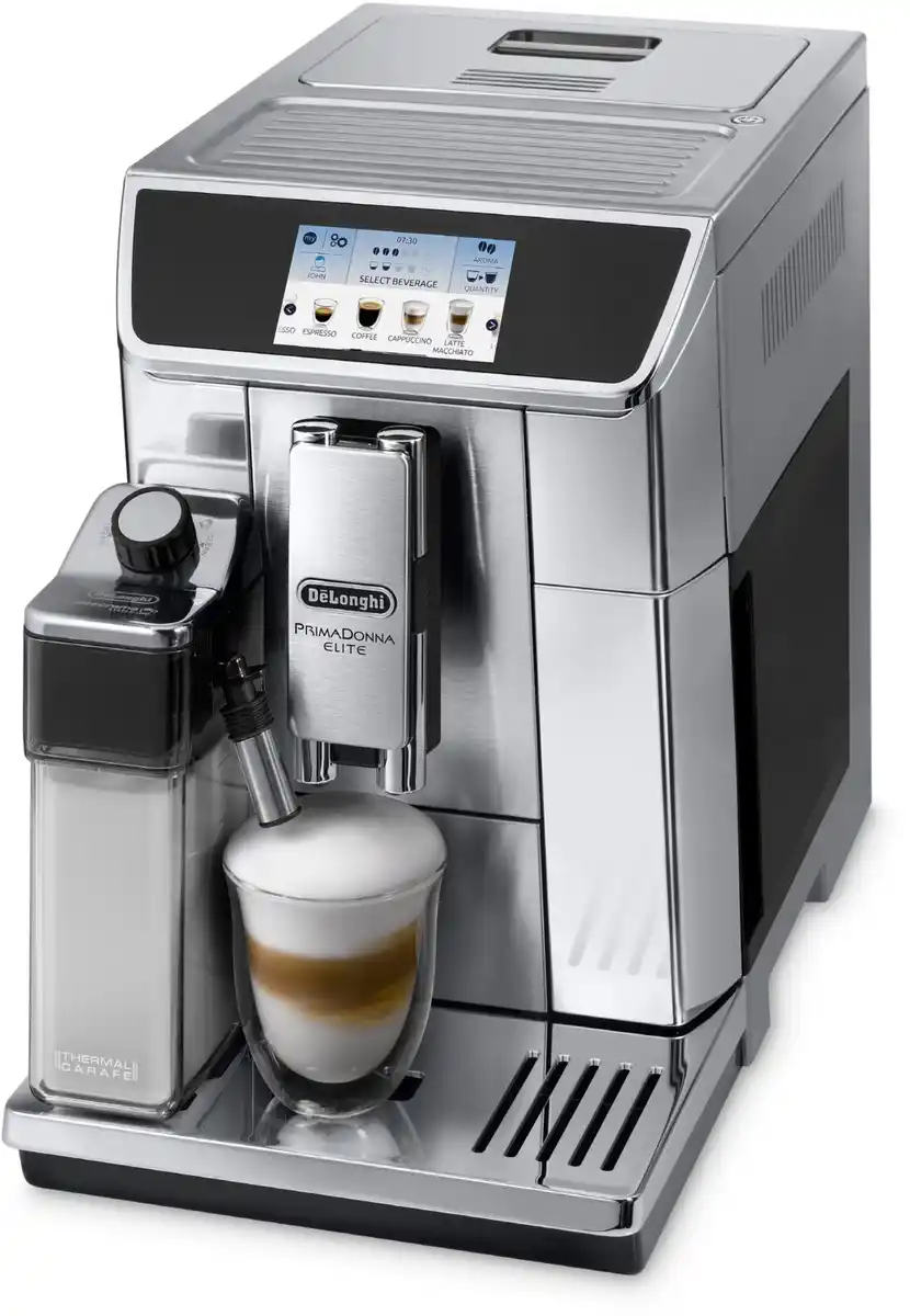 Bild 1 von ECAM 656.75.MS PrimaDonna Elite Kaffee-Vollautomat edelstahl/silber