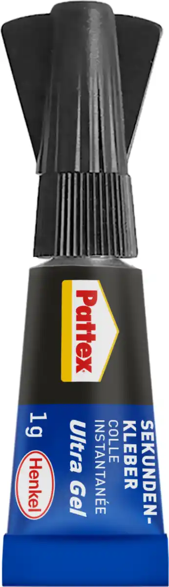 Bild 3 von Pattex Sekundenkleber Ultra Gel Mini Trio, 3 g 3 x 1 g
