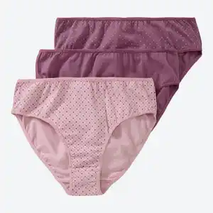 Damen-Rioslip aus Baumwolle, 3er-Pack