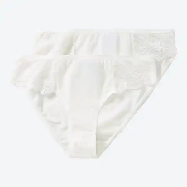 Bild 1 von Damen-Minislip mit Spitze, 2er-Pack