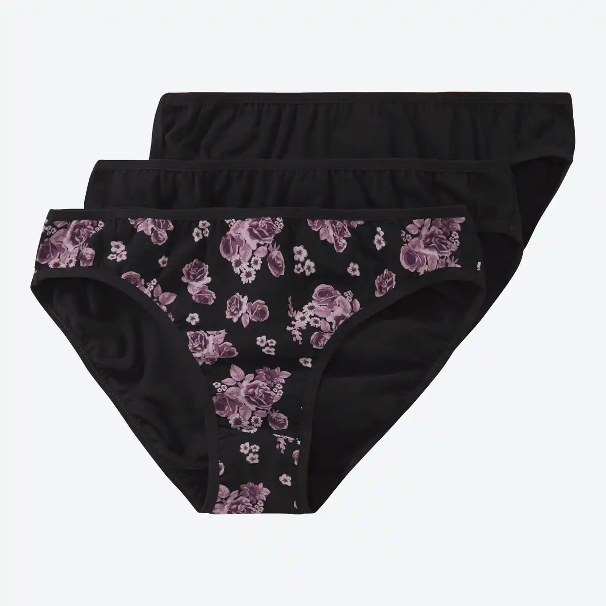 Bild 1 von Damen-Minislip mit hohem Baumwollanteil, 3er-Pack