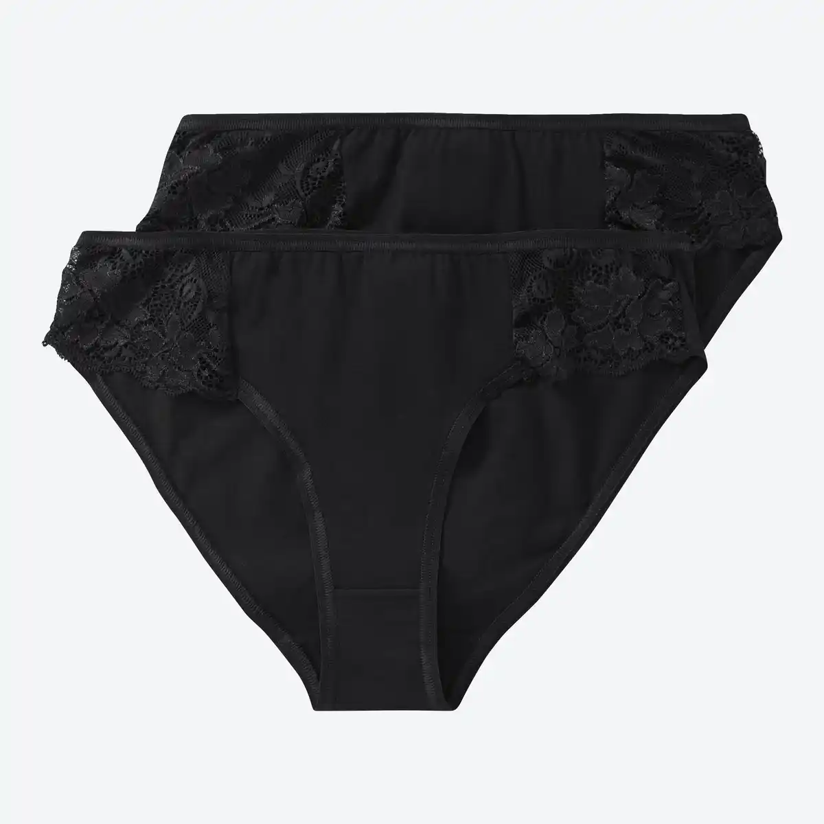 Bild 1 von Damen-Minislip mit Spitze, 2er-Pack