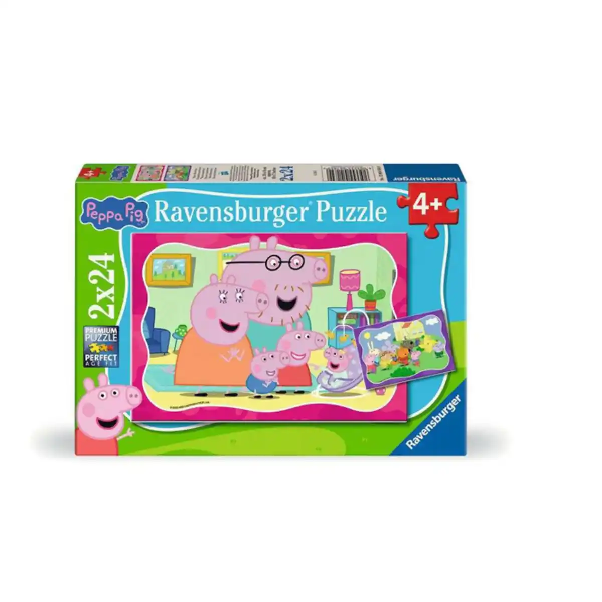 Bild 1 von Puzzleset - Peppa Wutz - 2 x 24 Teile