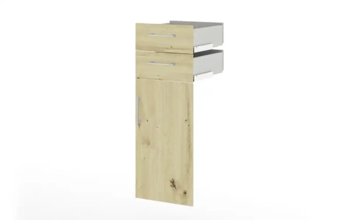 Bild 1 von Vito - Tür Vary, Asteiche Nachbildung, 2 Schubkästen