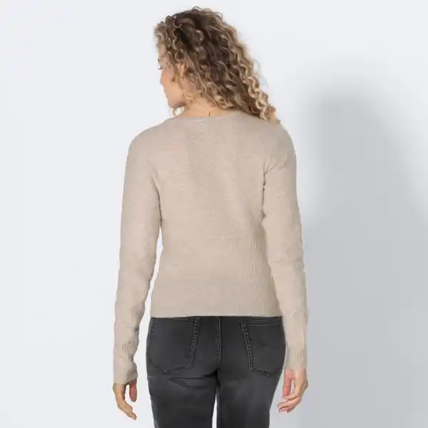 Bild 4 von Damen-Langarmshirt mit Waffelstruktur