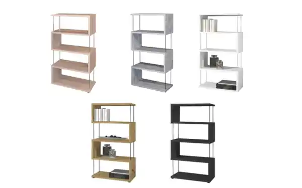 Bild 3 von Mäusbacher - Standregal Sticks, schwarzstahl, 66 cm