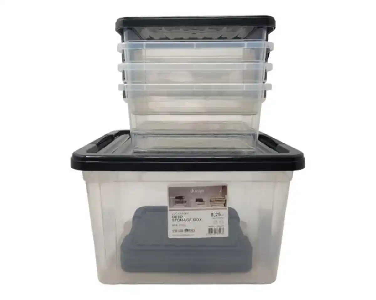Bild 1 von Aufbewahrungsbox mit Deckel, 5tlg.