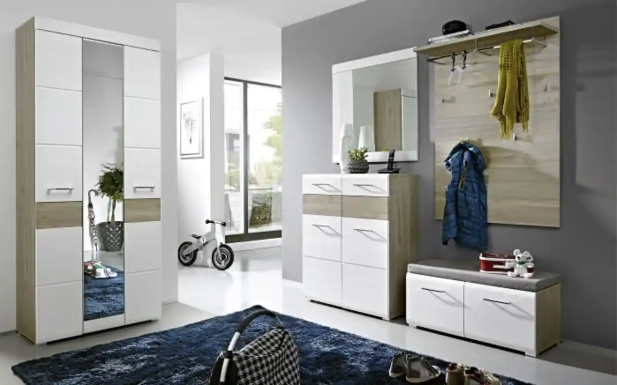 Bild 4 von Innostyle - Sitzbank Funny, weiß/Silbereiche-Nachbildung