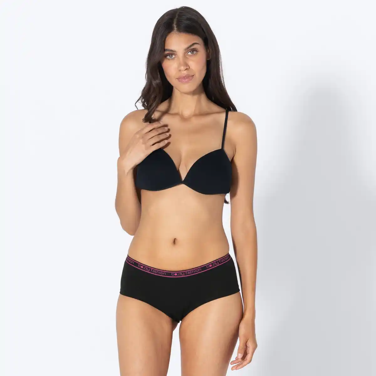 Bild 3 von Teener-Hipster-Panty mit Neonbund, 3er-Pack