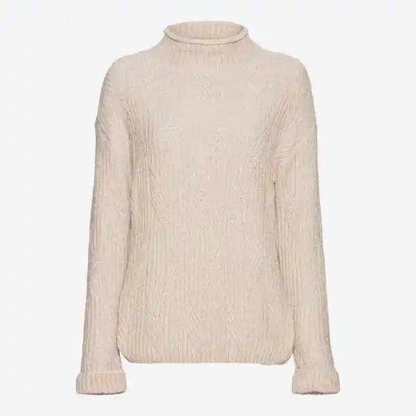 Bild 2 von Damen-Pullover mit Strickmuster