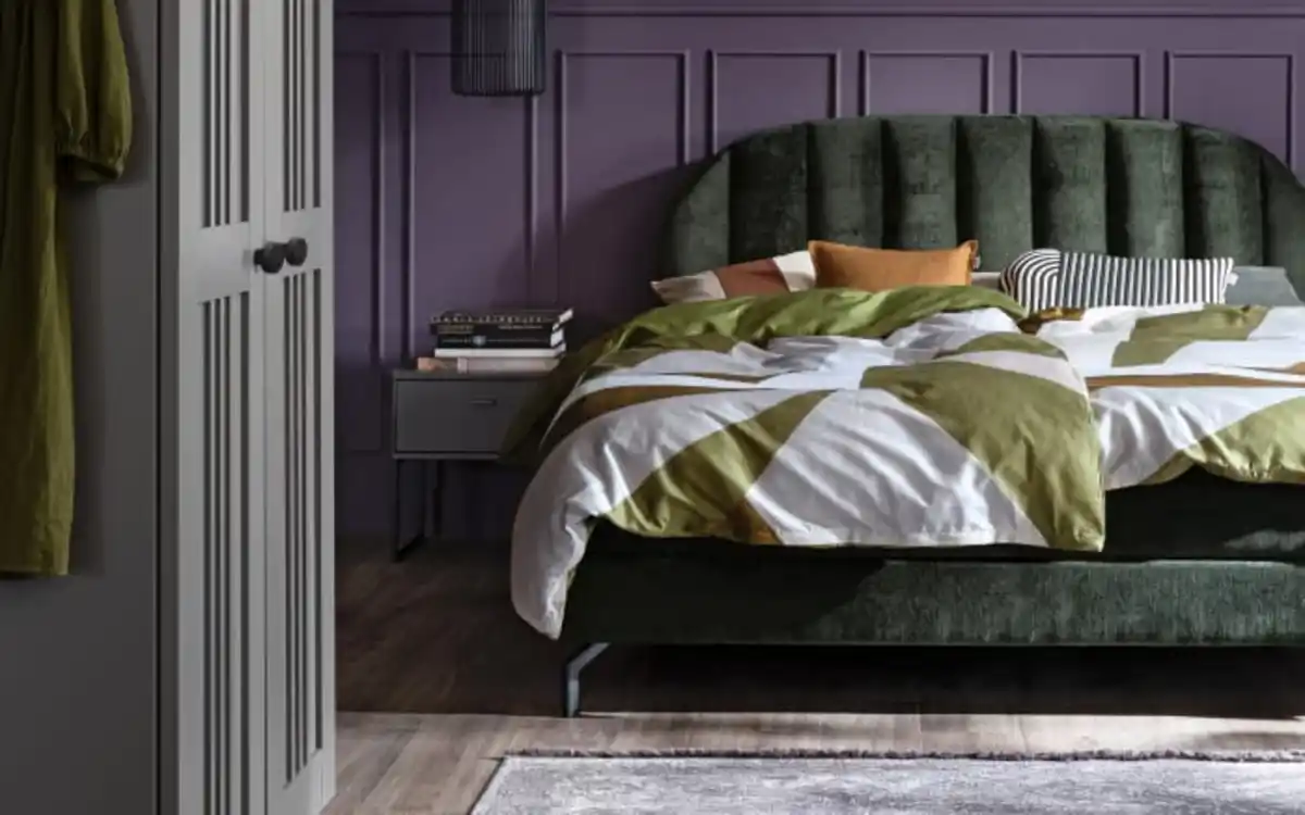 Bild 3 von Polsterbett Cornwall, dunkelgrün, 180 x 200 cm