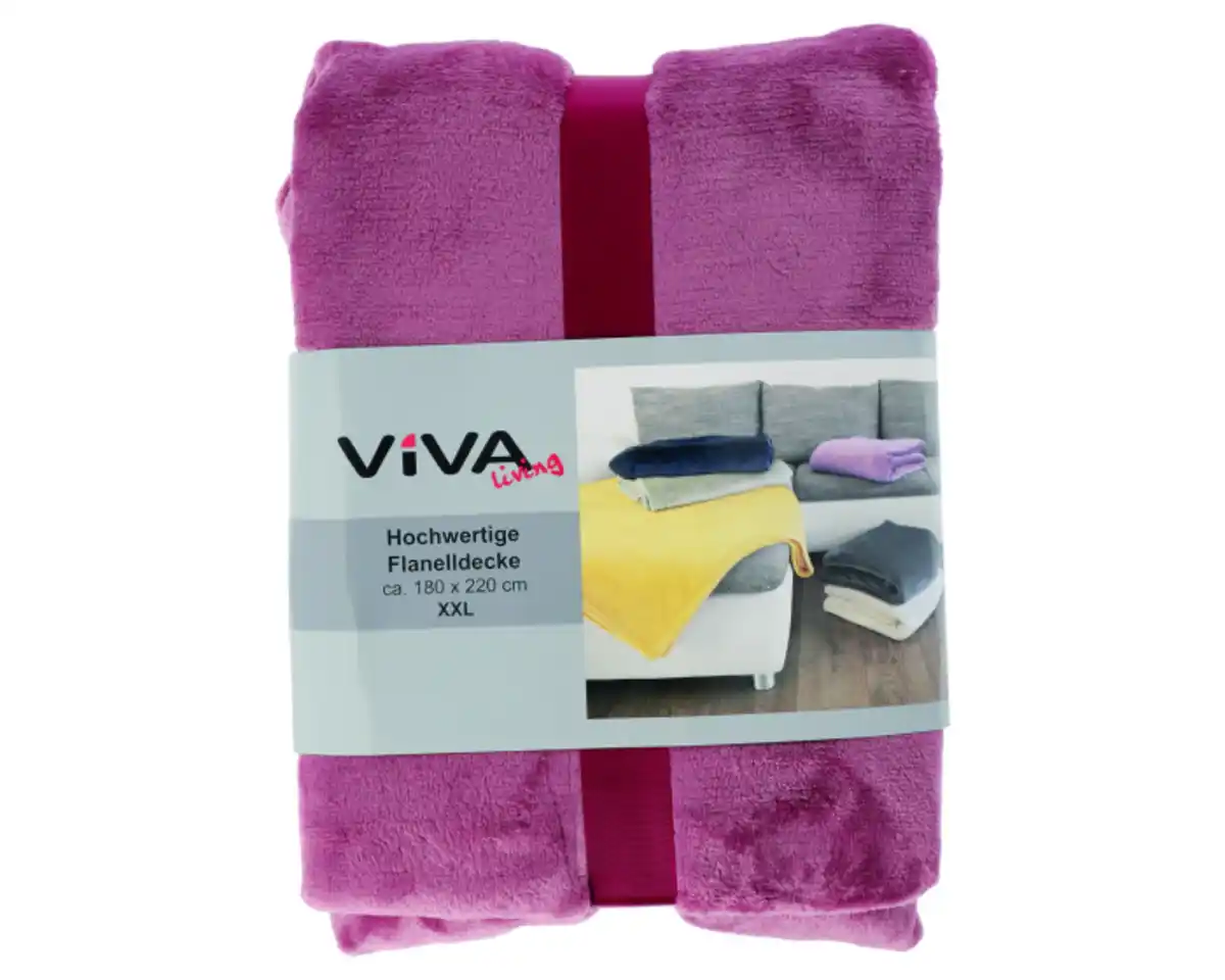 Bild 1 von Wohndecke XXL Flanell 180x220cm