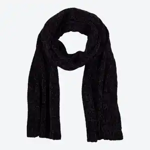 Damen-Schal aus Chenille, ca. 180x32cm