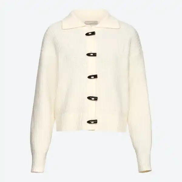 Bild 2 von Damen-Strickjacke mit Duffle-Knöpfen