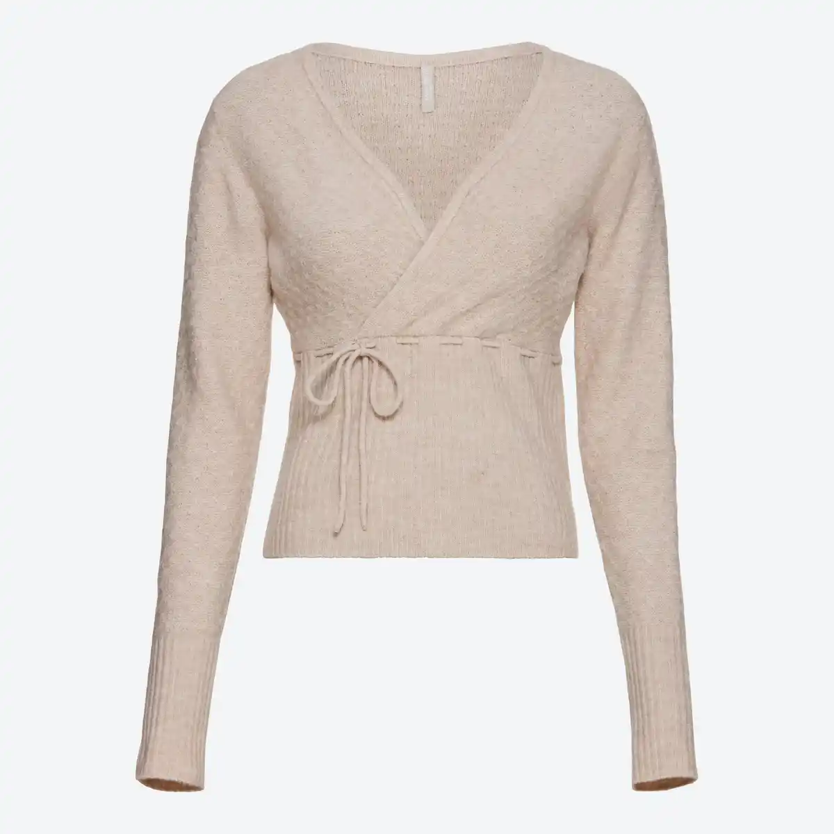 Bild 3 von Damen-Langarmshirt mit Waffelstruktur