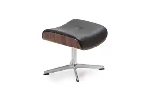 Conform - Hocker Timeout, schwarz/Walnuss