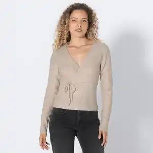 Damen-Langarmshirt mit Waffelstruktur