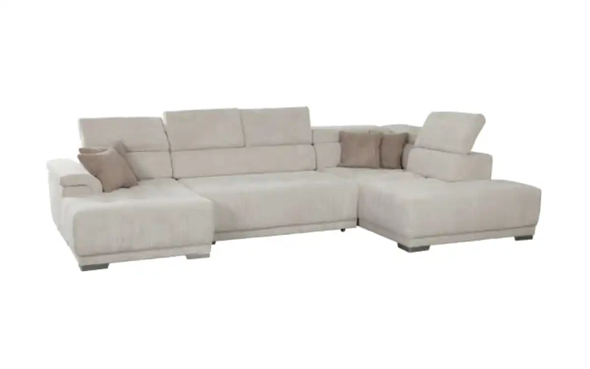 Bild 3 von Matex - Wohnlandschaft Fondi, natur, inkl. elektrischer Vorziehbank