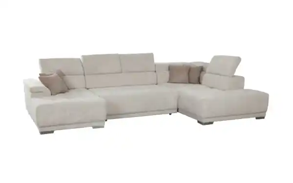 Bild 3 von Matex - Wohnlandschaft Fondi, natur, inkl. elektrischer Vorziehbank