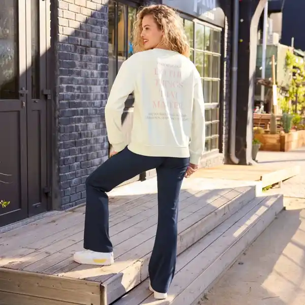 Bild 4 von Damen-Leggings im Flared-Design