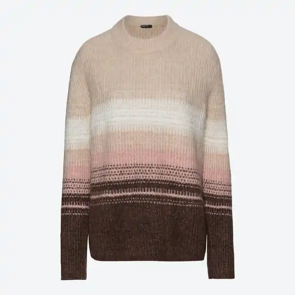 Bild 3 von Damen-Pullover mit Strickmuster