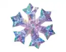 Bild 1 von LED Schneeflocke novooo, Iridescent, 100LED
