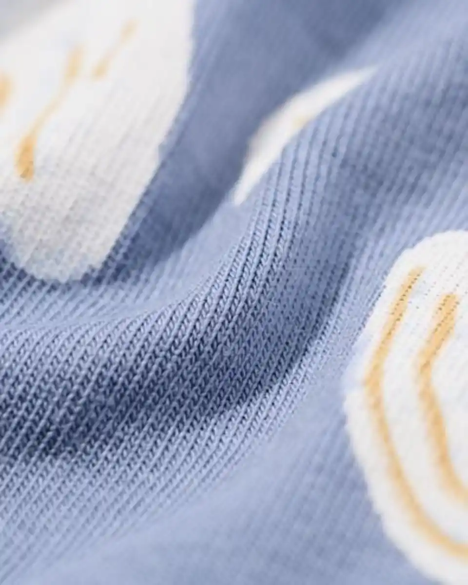 Bild 3 von Kinderpyjama mit Puppenpyjama Hunde blau