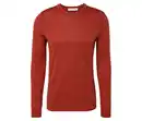 Bild 1 von Merino-Pullover, orange meliert