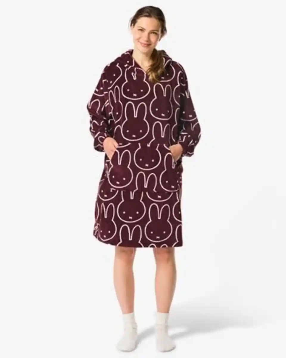 Bild 1 von Miffy Damennachthemd bordeauxrot