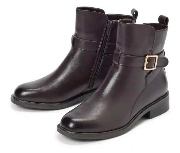Bild 1 von Leder-Stiefeletten
