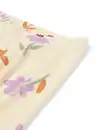 Bild 2 von Kinderpyjama gerippt mit Blumen eierschalenfarben