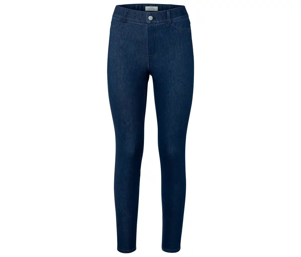 Bild 1 von Jeggings, Denim-Optik, dark blue