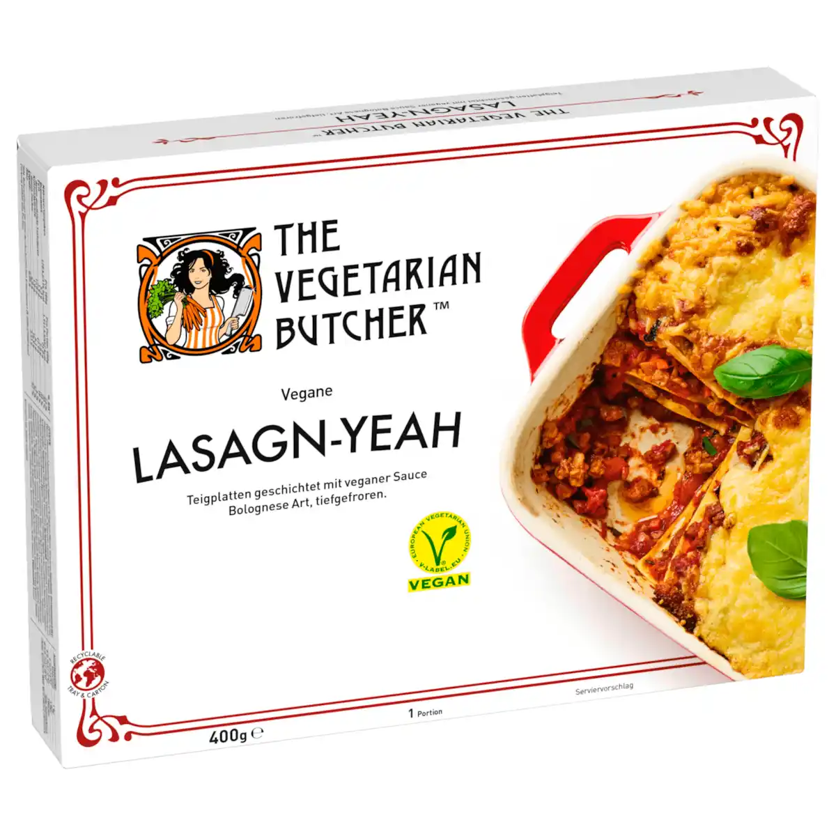 Bild 1 von The Vegetarian Butcher Lasagn-Yeah vegan 400g