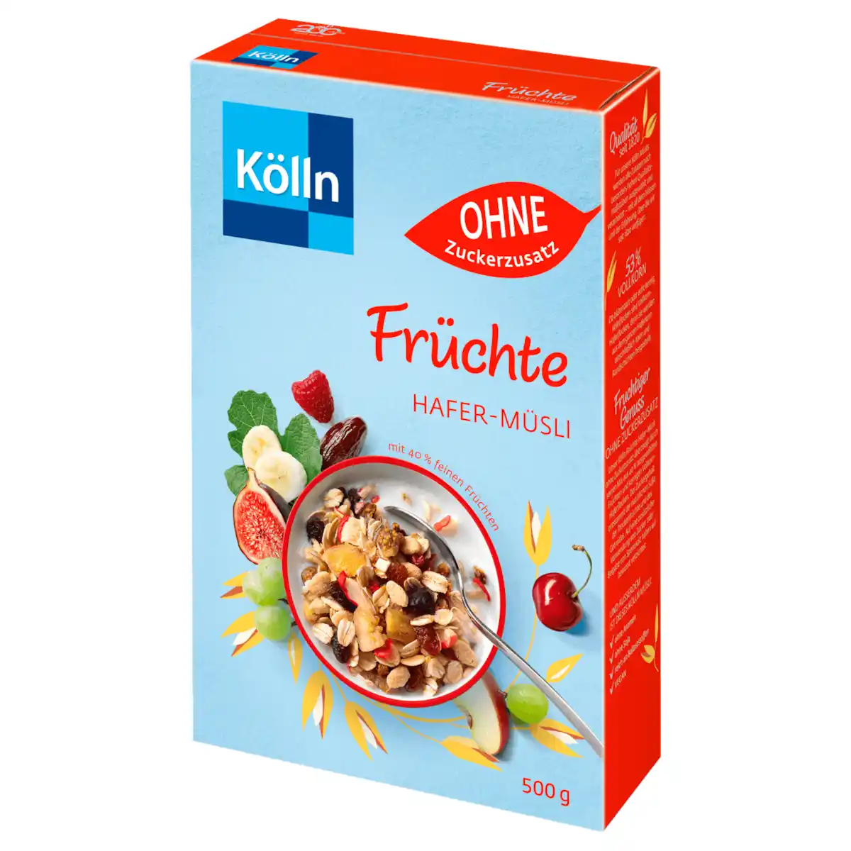 Bild 1 von Kölln Müsli Früchte ohne Zuckerzusatz 500g
