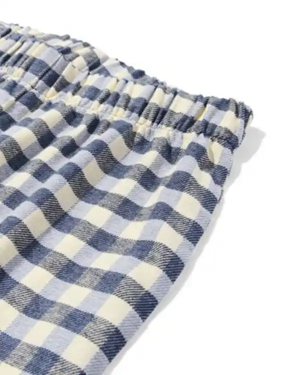 Bild 2 von Kinderpyjama Flanell mit Streifen blau