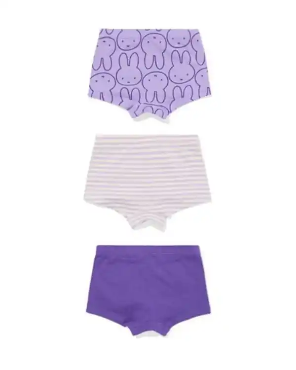 Bild 4 von Miffy Kinder-Boxershorts – 3 Stück violett