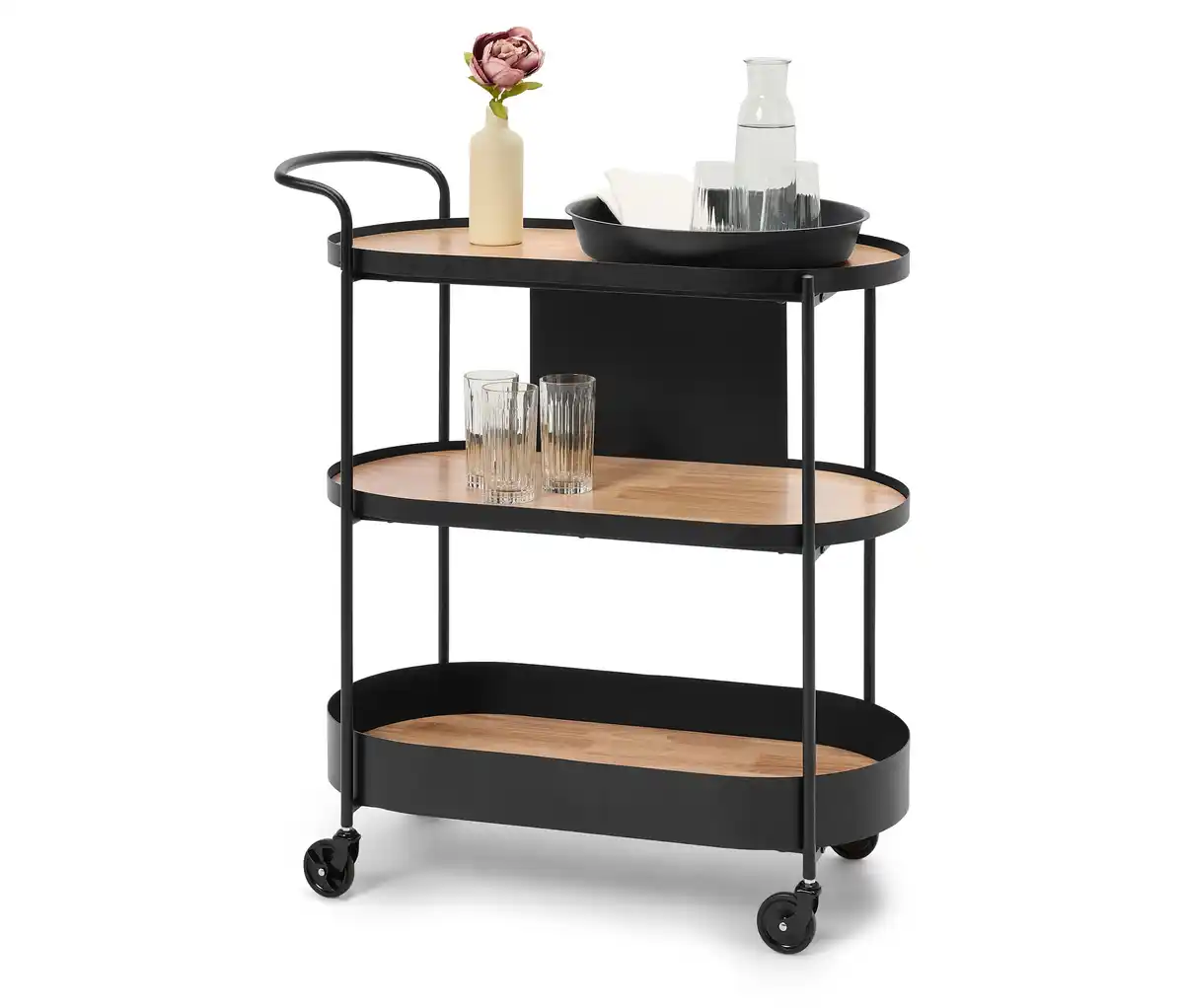 Bild 1 von Servierwagen mit Tablett