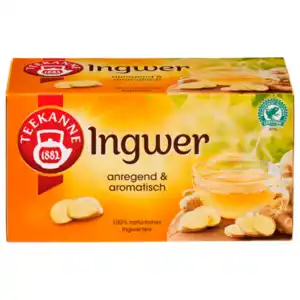 Teekanne Ingwer Tee 36g 18 Beutel