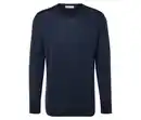 Bild 1 von Merino-Pullover, dunkelblau meliert