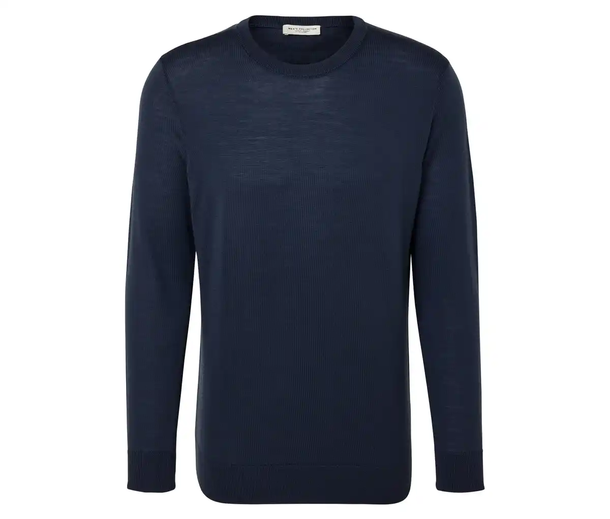 Bild 1 von Merino-Pullover, dunkelblau meliert