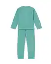 Bild 2 von Kinderpyjama Frottee grün