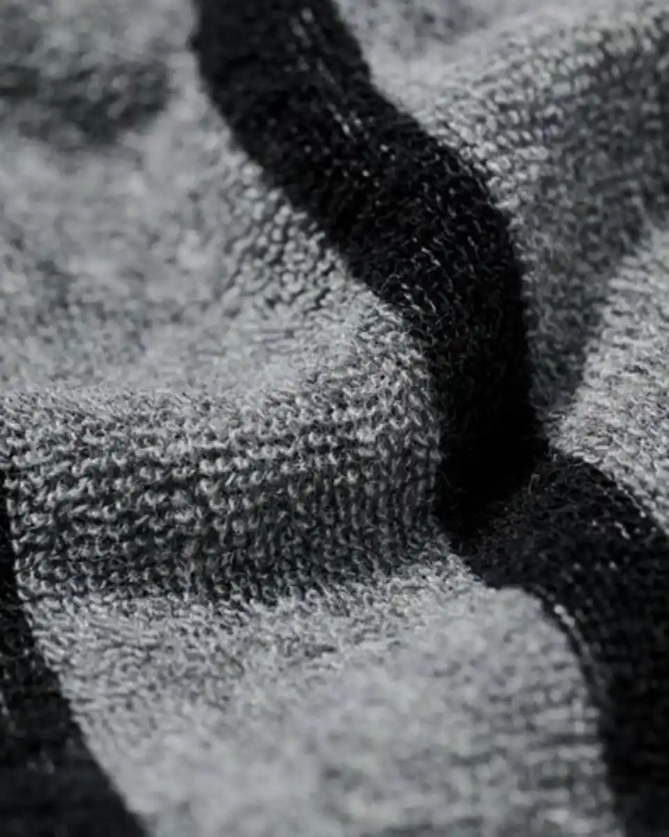 Bild 3 von Herrenpyjama Terry, gestreift schwarz