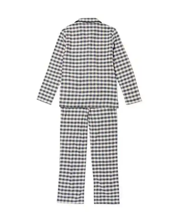 Bild 3 von Kinderpyjama Flanell mit Streifen blau