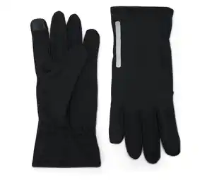 Laufhandschuhe, schwarz