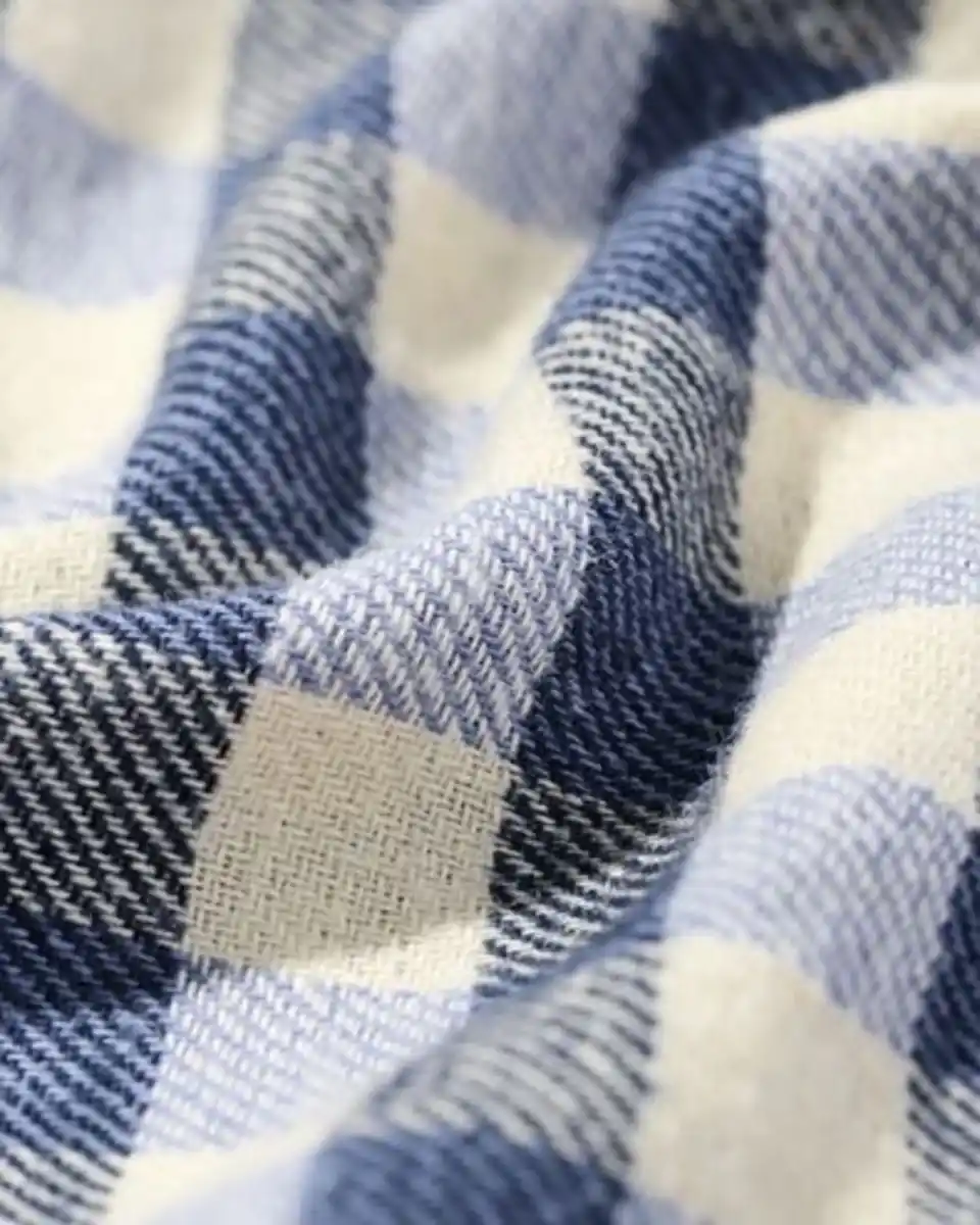 Bild 4 von Kinderpyjama Flanell mit Streifen blau