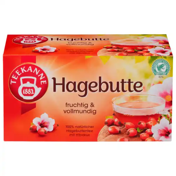 Bild 1 von Teekanne Vollmundige Hagebutte 70g, 20 Beutel