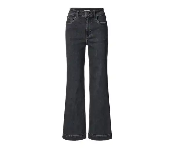 Bild 1 von Wide Leg Jeans – Fit »Viki«, black washed